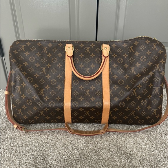 Authentic Louis Vuitton keep-all 55 good condition - Picture 8 of 8